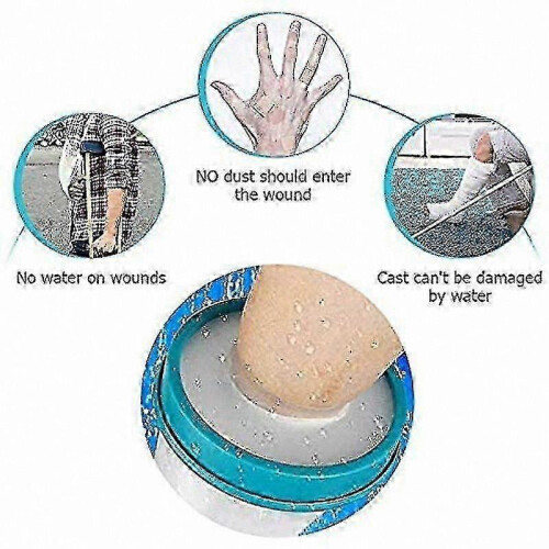 (M)Waterproof Shower Foot Plaster, Protective Bandage for Feet 1