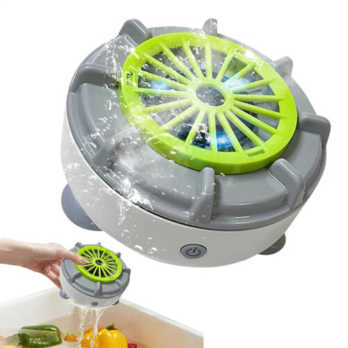 Fruit Cleaner Spinner  Portable Electric Purifier Automatic Cleaning Machine