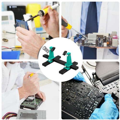 PCB Holder for Soldering, Adjustable 360 Degree Rotation, Stable Base Plate 2
