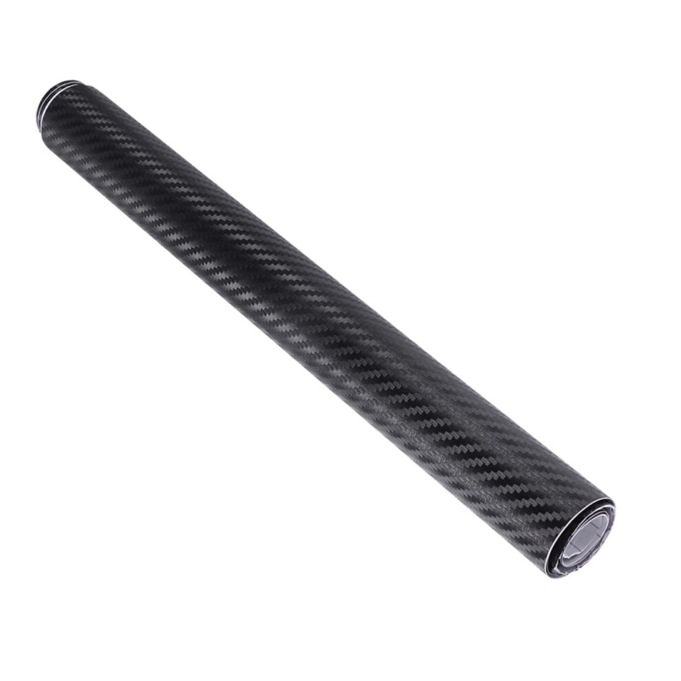 Carbon Fiber Vinyl Wrap Roll Selfadhesive Car Film Diy Sticker For Vehicles Residue Removal Black 9164114037480