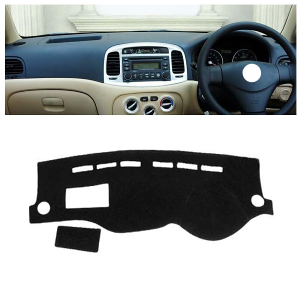 Dashboard Cover For Hyundai Accent 20062011 Sun Shade Dash Mat Rhd Anti Glare Heat Resistant 9365369421097
