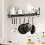 Living And Home (90*24*25cm) Kitchen Wall Mounted Metal Shelf Pan Pot Rack 1