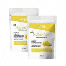 (40 pcs) Mullein Leaf Tea Bags Herbal Lung Cleansing Breathing Cough Relieve Tea, 20 Bags/Pack