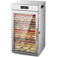 Food Dehydrator 18Tray Electric With Digital Timer For Fruit, Meat And Jerky, Dog Treats