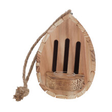Wooden Hanging Butterfly House with Feeder for Garden Decoration and Attracting Butterflies