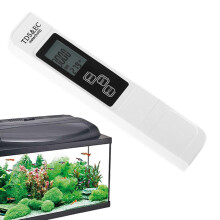 Water Quality Tester, Digital TDS EC Temp Meter, 09999 PPM, Handheld Portable Pool And Aquarium Tester