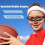 Basketball Training Goggles for Youth, AntiSlip Shockproof Design, Improve Dribbling Precision 2