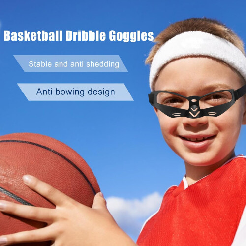 Basketball Training Goggles for Youth, AntiSlip Shockproof Design, Improve Dribbling Precision 1