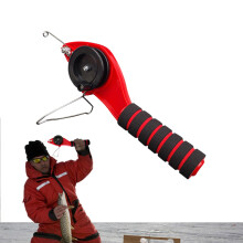Ice Fishing Rod With Reel Portable Ice Fishing Rod, Winter Travel Ice Fishing Combo, Ergonomic Design