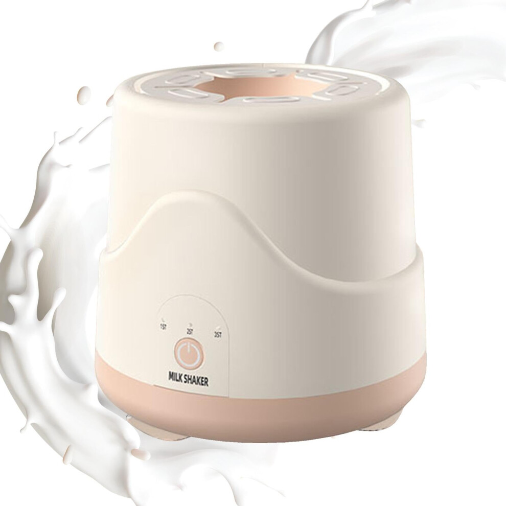 Baby Bottle Shaker Electric Formula Mixer FoodGrade Rechargeable for Travel and Wide Bottle Use Pink