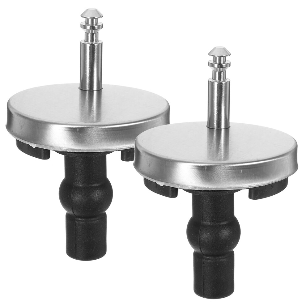 2 Pack Stainless Steel Toilet Seat Screws With Hinges For Easy Lid Replacement And Durable Fixing 9365369320000