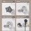 Adjustable No Drill Shower Head Holder with Strong Suction Cup, Wall Mounted Removable Rack 5pcs 2