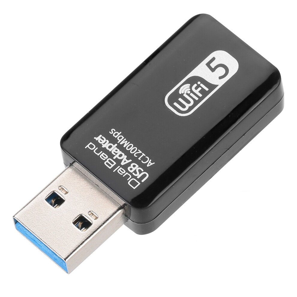 Compatible With Windows Mac Os Linux Wifi Adapter, Wireless Network Dongle Dual Band High Speed Internet Signal Booster Plug And Play External Wifi 9138057416411