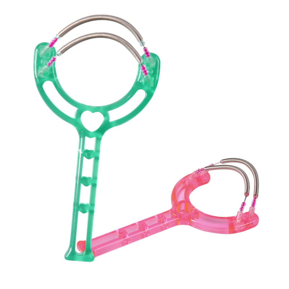 2pcs Facial Hair Remover Spring Epilator for Women Pain Hair Removal Dual Spring Design