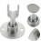 Adjustable Wall Mounted Shower Head Holder Bracket for Universal Handheld Bathroom Use 3