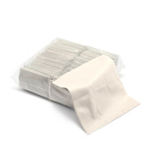 15pcs Microfiber Eyeglass Cleaning Cloth 15x15cm Scratch Washable for Glasses and Screens (Grey)