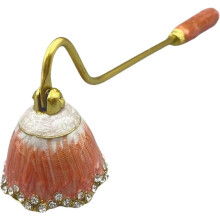 Candle Snuffer with Long Handle Metal Candle Extinguisher for Home Décor and Aromatherapy Pink