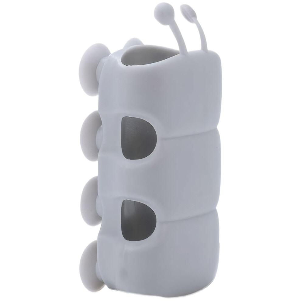 Shower Head Holder With Strong Suction Cup For Nodrill Wall Mount In Renter Friendly Gray Bathroom 9164114046703