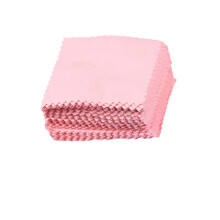 50Pcs Jewelry Cleaning Cloth Soft Flannel Scratch for Eyeglass Lens Screen and MultiSurface Use