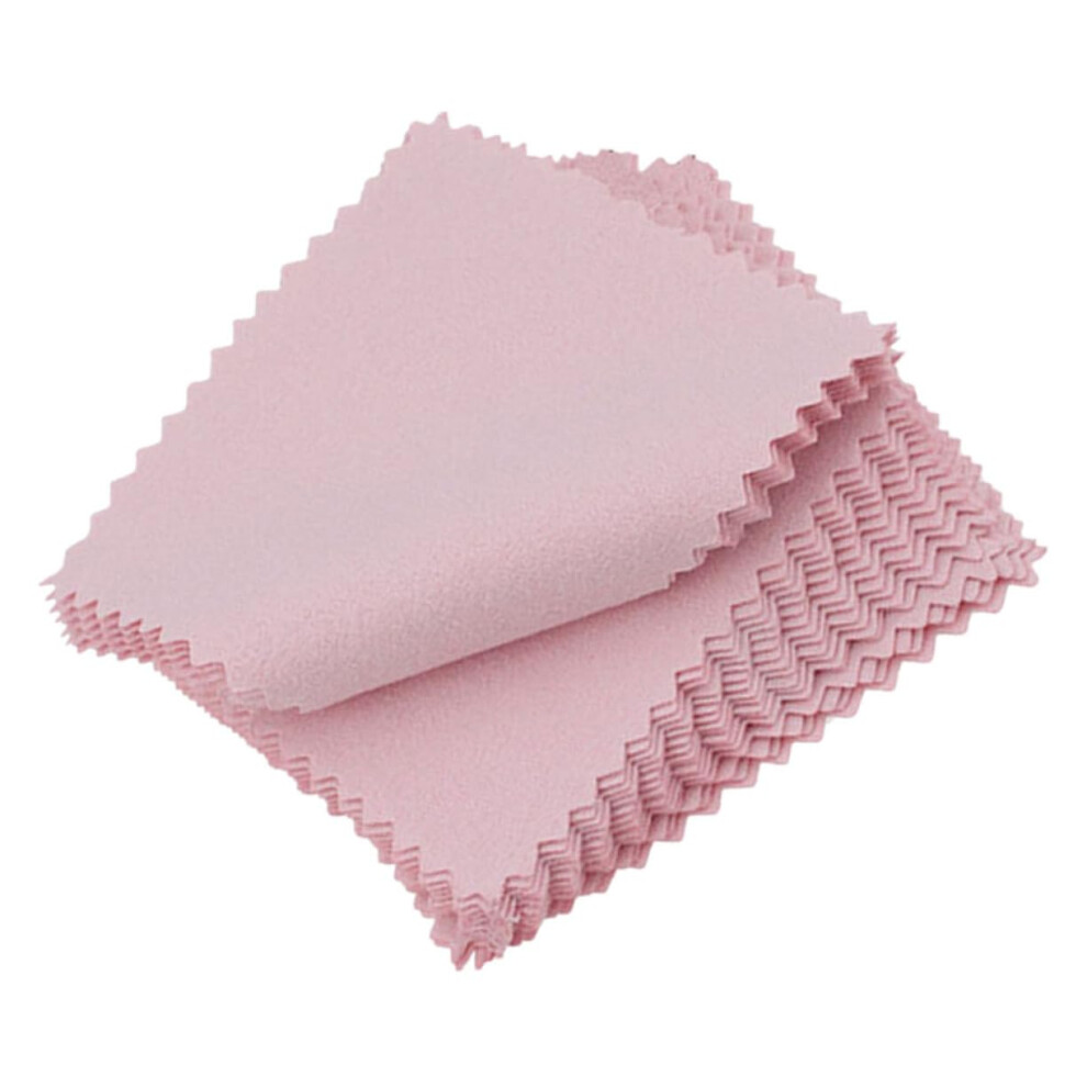 80pcs Microfiber Cleaning Cloths Scratch  Absorbency for Eyeglasses Phones and Jewelry