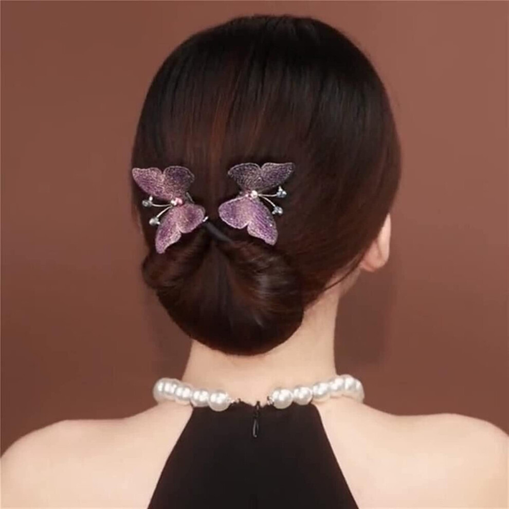Unisex Hair Bun Maker French Twist Styling Tool With Bendable Lock For Fast Secure Allday Wear