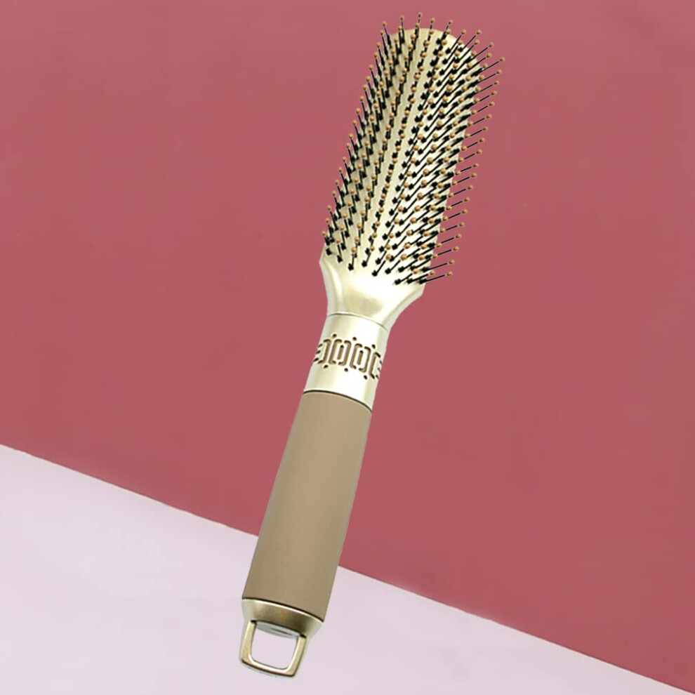 Detangling Hair Brush for Wet and Dry Hair with AntiStatic Nylon Bristles for All Hair Types