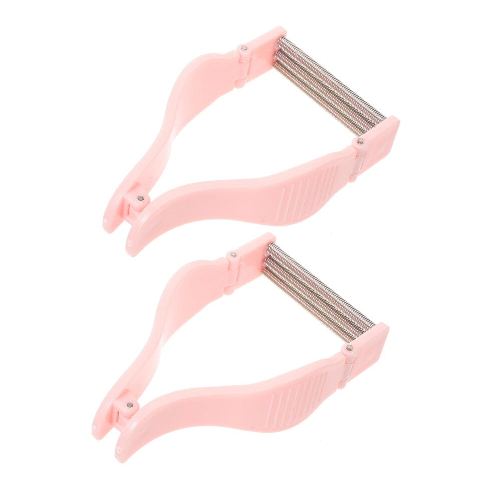 2pcs Facial Hair Remover for Women Upper Lip Quick Root Removal Ergonomic Grip TravelFriendly