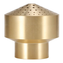Brass Fountain Nozzle G11/2 DN40 for Garden Pond Sprinkler Spray Performance Wide Coverage