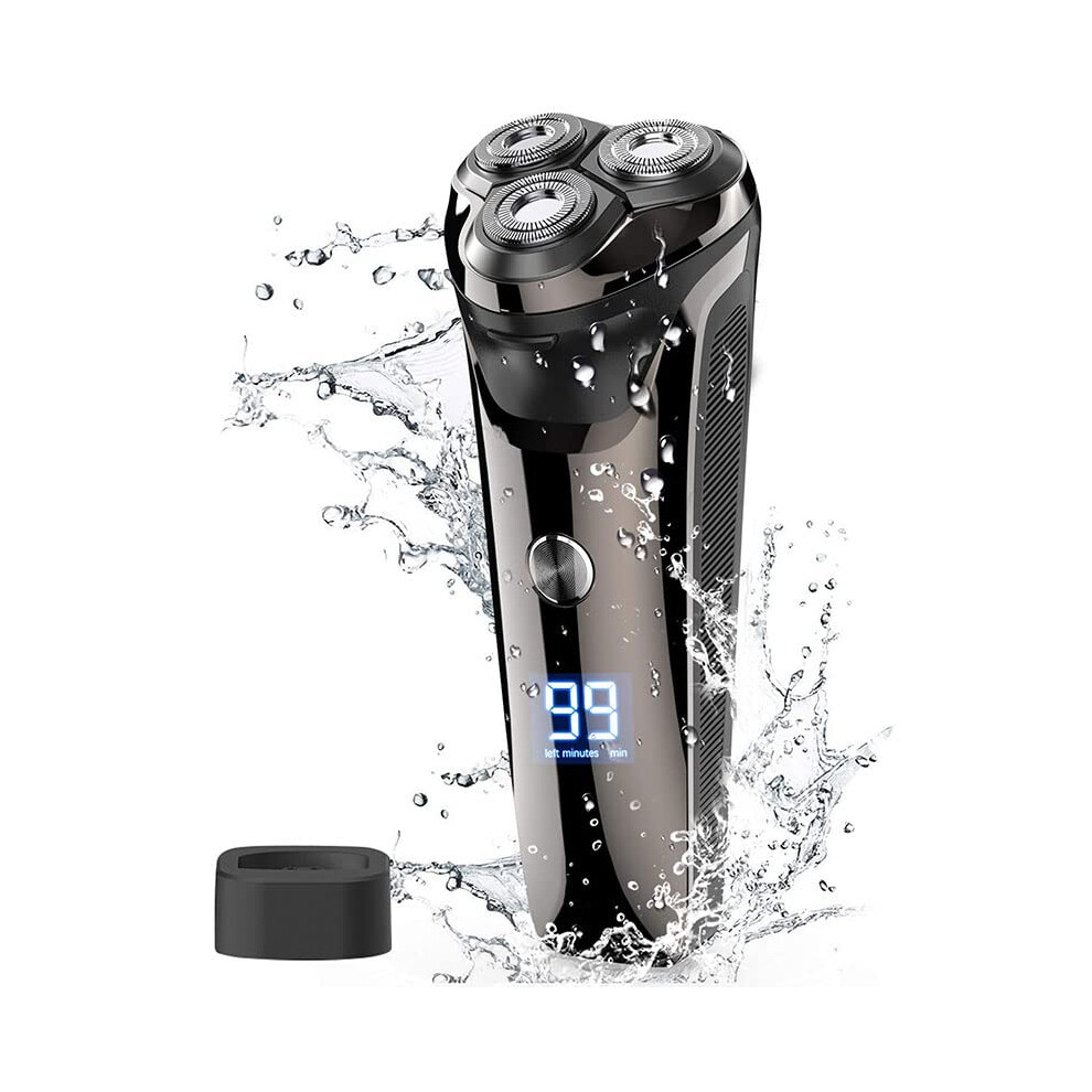 Electric Head Shaver for Bald Men Waterproof Wet Dry USB Rechargeable MultiHead Razor