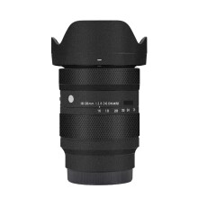 Lens Skin Leather Black Wrap for Sigma 1628mm F2.8 DG DN Lens Sony Mount with Scratch Protection