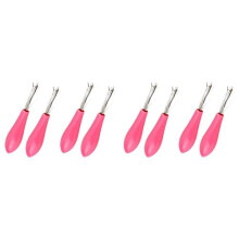 8 Pcs Hair Brush Cleaner and Comb Cleaner Set with Mini Bristle Tool for Quick Hair Removal