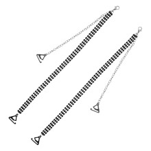 Adjustable Rhinestone Bra Straps Sparkly Detachable Shoulder Straps for Dresses and Evening Gowns