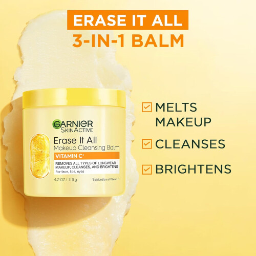 Garnier Garnier Erase It All Makeup Cleansing Balm 1