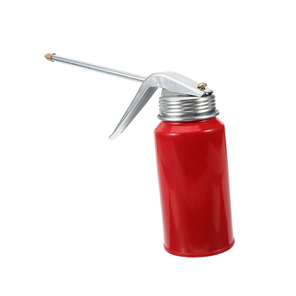Pressure Oil Can 200Ml Metal Oiler With Rigid Spout For Automotive Lubrication And Maintenance 9164114188106
