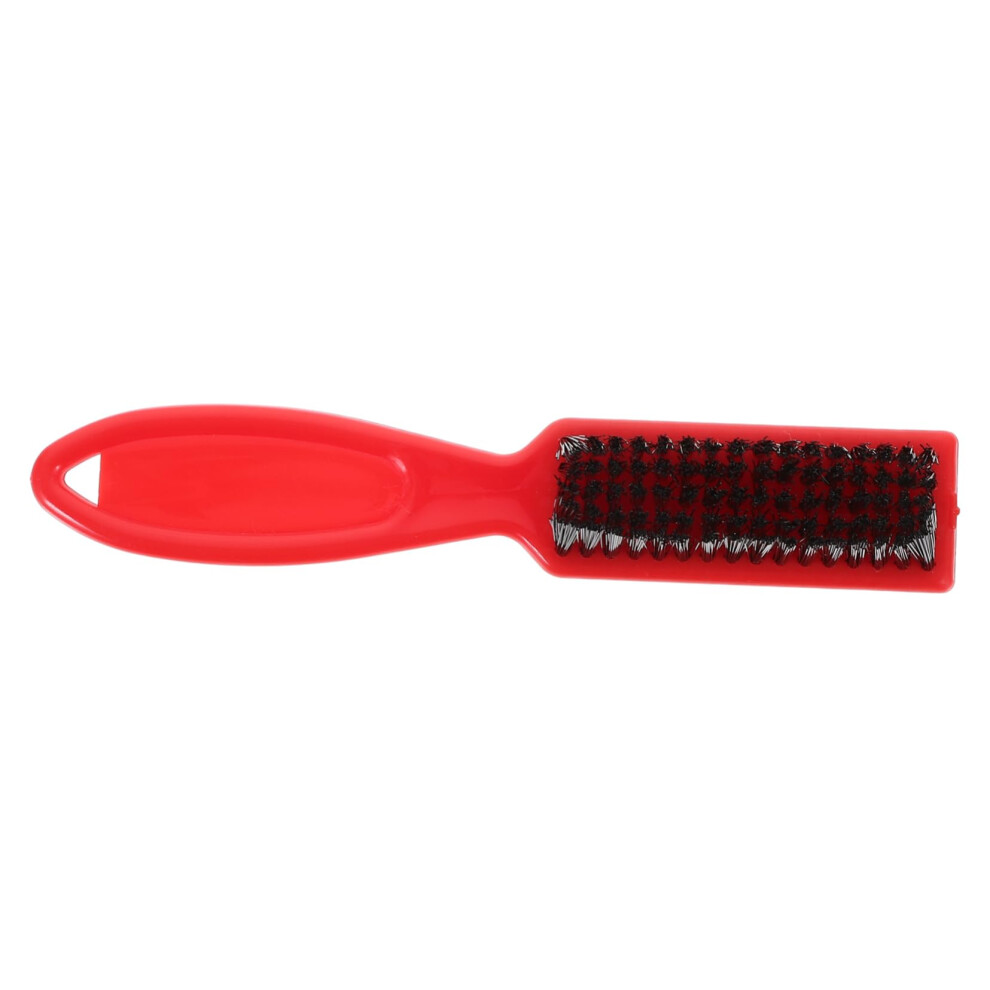 Beard Brush with Ergonomic Handle for Beard and Mustache Grooming and Barber Neck Hair Sweep