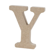Wooden Alphabet Letter Y in EcoFriendly Pine for Home Decor, DIY Crafts, Wedding or Wall Display