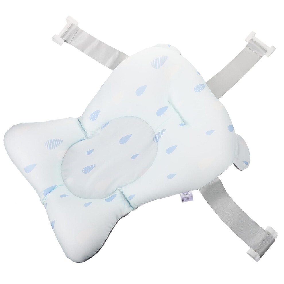 Baby Bath Cushion Floating Mat for Newborns, Soft Detachable Bath Support Net, Safe and Easy Clean