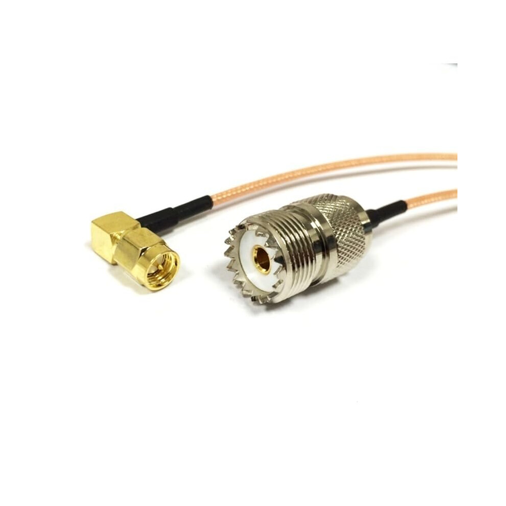 Sma Female To Male Uhf Plug So239 Rg316 50Cm Patch Cord Adapter For Wireless Modems 9164114058287