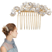 Bridal Hair Comb with Rhinestone Sparkle – Crystal Wedding Hair Accessory for Brides and Bridesmaids
