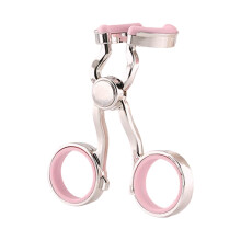 Contact Lens Applicator Tool with Case and Tweezers for Easy Lens Insertion and Travel (Light Pink)