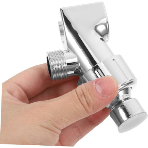 Adjustable Shower Arm Bracket Wall Mount Holder, Rust Resistant, Easy Installation for Bathroom 1