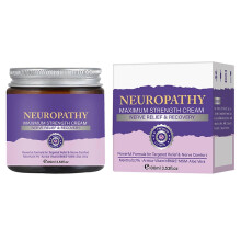 Neuropathy Maximum Strength Cream, Pain Relief, Natural Ingredients Massage Soothing Cream for Neck Shoulder Foot Knee Wrist