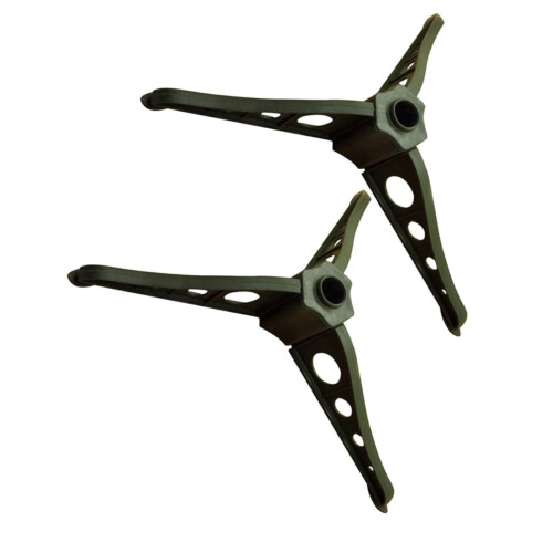 2 Pack Plastic Christmas Tree Stand Base Green Artificial Xmas Holder for Holiday Display