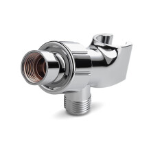 Handheld Shower Head Holder Adjustable Wall Mount with Swivel Ball for Bathroom Accessory D