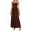 (L, Coffee) Robe longue sans tenues décontractées. 1