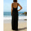 (L, Black) Robe d'été femme, les soirées. 7