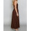 (L, Coffee) Robe longue sans tenues décontractées. 6
