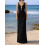 (L, Black) Robe d'été femme, les soirées. 3