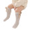 (1-3 Years, Creamy) Calze lunghe neonata, il ginocchio. 5