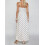 (S, White) Robe longue sans tenues décontractées. 6